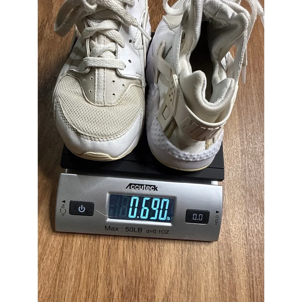 Nike Air Huarache Kids Sneakers White Sail‎ Athletic Shoes 654275-110